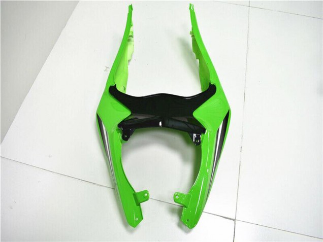 Grün Weiß Glänzendes Schwarz 2013-2018 Kawasaki ZX6R Motorrad Verkleidung