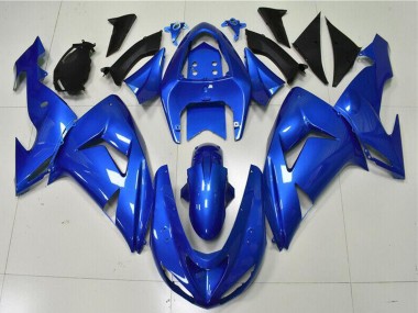 Blau 2006-2007 Kawasaki ZX10R Motorrad Verkleidung