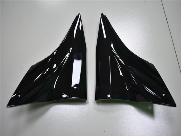 Glänzendes Schwarz Grün Flamme 2006-2007 Kawasaki ZX10R Motorrad Verkleidung