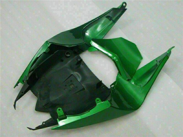Glänzendes Schwarz Grün Flamme 2008-2010 Kawasaki ZX10R Motorrad Verkleidung