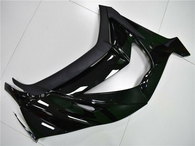 Glänzendes Schwarz 2011-2015 Kawasaki ZX10R Motorrad Verkleidung