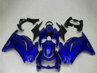 Blau 2008-2012 Kawasaki EX250 Motorrad Verkleidung