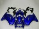 Blau 2008-2012 Kawasaki EX250 Motorrad Verkleidung