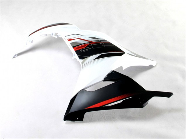 Weiß Rot Schwarz 2013-2024 Kawasaki Ninja 300 EX300R Motorrad Verkleidung
