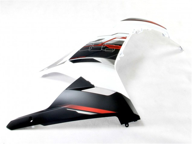 Weiß Rot Schwarz 2013-2024 Kawasaki Ninja 300 EX300R Motorrad Verkleidung
