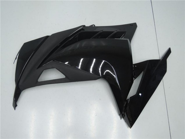 Glänzendes Schwarz Matt Schwarz 2013-2024 Kawasaki Ninja 300 EX300R Motorrad Verkleidung