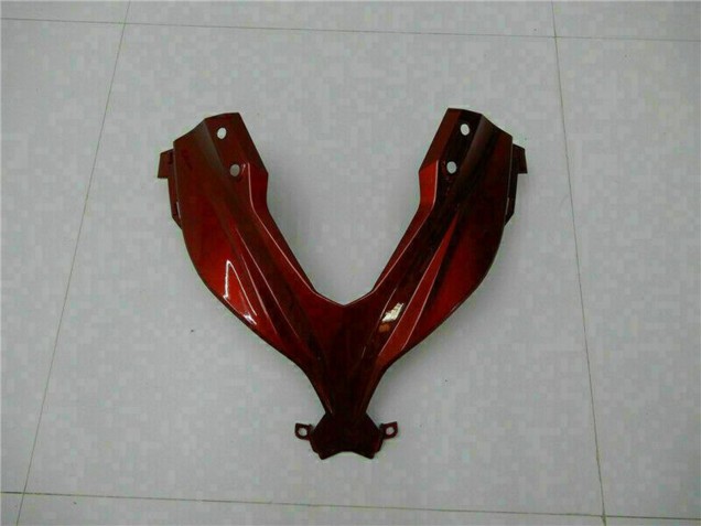 Rot Schwarz 2013-2024 Kawasaki Ninja 300 EX300R Motorrad Verkleidung