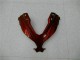 Rot Schwarz 2013-2024 Kawasaki Ninja 300 EX300R Motorrad Verkleidung