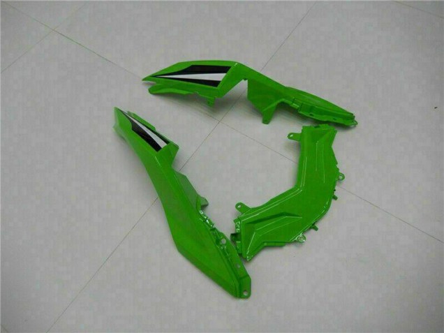 Weiß Grün Schwarz 2013-2024 Kawasaki Ninja 300 EX300R Motorrad Verkleidung