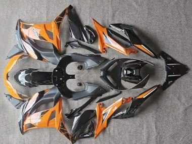 Orange Schwarz 2017-2019 Kawasaki EX650 Motorrad Verkleidung