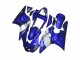 Blau Weiß 2000-2001 Yamaha YZF R1 Motorrad Verkleidung