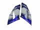 Blau Weiß 2000-2001 Yamaha YZF R1 Motorrad Verkleidung