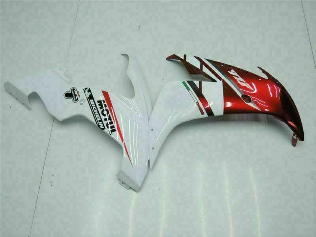 Weiß Rot Gelb Motul 46 2004-2006 Yamaha YZF R1 Motorrad Verkleidung