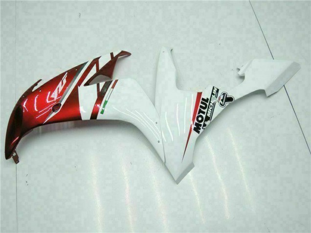 Weiß Rot Gelb Motul 46 2004-2006 Yamaha YZF R1 Motorrad Verkleidung