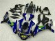 Blau Silber Schwarz Grün MoviStar 2015-2019 Yamaha YZF R1 Motorrad Verkleidung