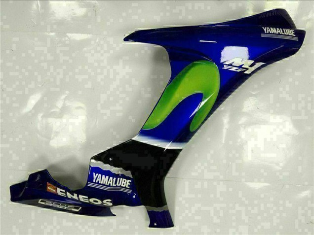 Blau Silber Schwarz Grün MoviStar 2015-2019 Yamaha YZF R1 Motorrad Verkleidung