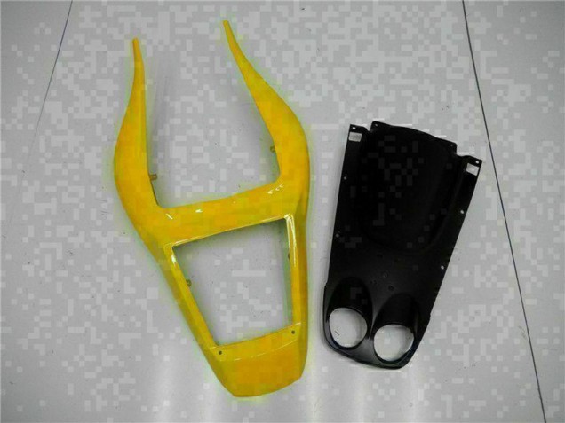 Gelb Blau Weiß Kamel Motul 1998-2002 Yamaha YZF R6 Motorrad Verkleidung