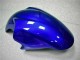 Blau Weiß 1998-2002 Yamaha YZF R6 Motorrad Verkleidung