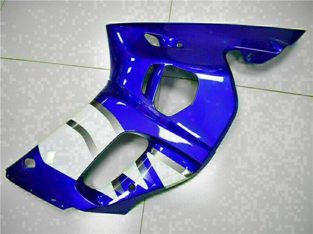 Blau Weiß 1998-2002 Yamaha YZF R6 Motorrad Verkleidung