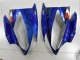 Blau Gelb Glänzendes Schwarz Hai 2006-2007 Yamaha YZF R6 Motorrad Verkleidung
