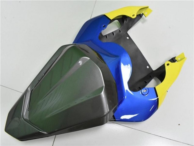 Blau Gelb Glänzendes Schwarz Hai 2006-2007 Yamaha YZF R6 Motorrad Verkleidung