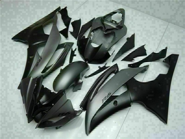 Grau Matt Schwarz 2008-2016 Yamaha YZF R6 Motorrad Verkleidung