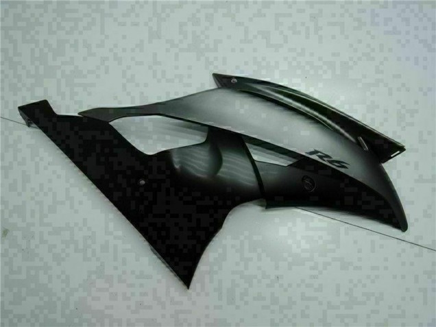 Grau Matt Schwarz 2008-2016 Yamaha YZF R6 Motorrad Verkleidung