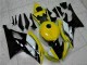 Gelb Weiß Glänzendes Schwarz 2008-2016 Yamaha YZF R6 Motorrad Verkleidung