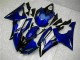 Blau Weiß 2008-2016 Yamaha YZF R6 Motorrad Verkleidung