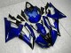 Blau Weiß 2008-2016 Yamaha YZF R6 Motorrad Verkleidung