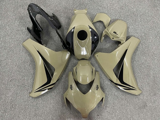 Wüstenbraun Glänzendes Schwarz OEM Stil 2008-2011 Honda CBR1000RR Motorrad Verkleidung