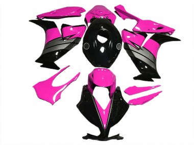 Rosa Grau Glänzendes Schwarz 2012-2016 Honda CBR1000RR Motorrad Verkleidung