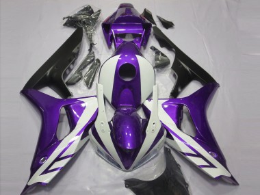 Lila Weiß Matt Schwarz 2006-2007 Honda CBR1000RR Motorrad Verkleidung