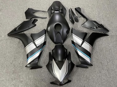 Silber Hellblau Matt Schwarz 2012-2016 Honda CBR1000RR Motorrad Verkleidung