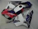 Weiß Rot Blau 2003-2004 Honda CBR600RR Motorrad Verkleidung