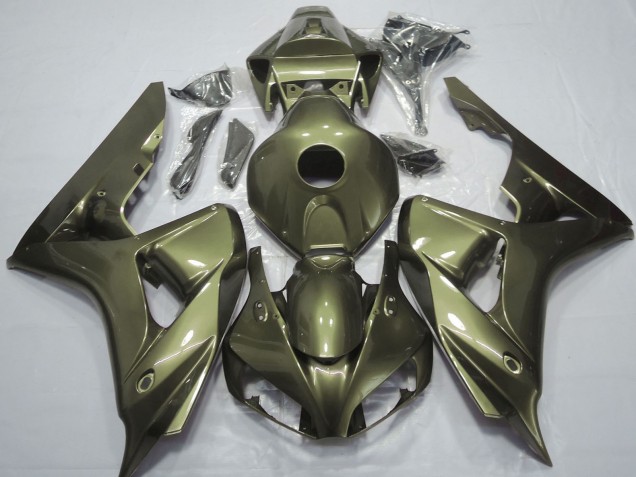 Olive Grün 2006-2007 Honda CBR1000RR Motorrad Verkleidung