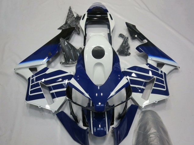 Weiß Blau 2003-2004 Honda CBR600RR Motorrad Verkleidung