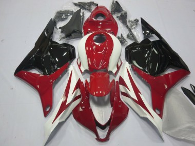 Weiß Rot Glänzendes Schwarz OEM Stil 2009-2012 Honda CBR600RR Motorrad Verkleidung