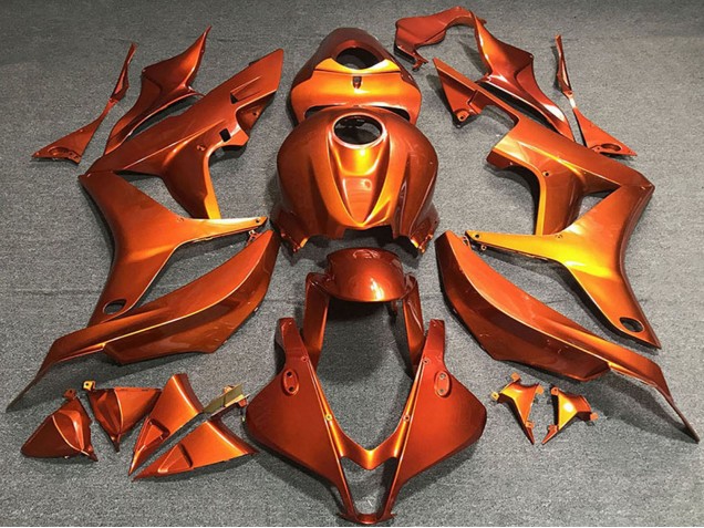 Orange 2007-2008 Honda CBR600RR Motorrad Verkleidung