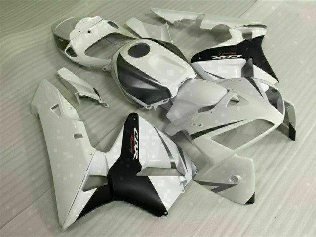 Weiß Schwarz 2005-2006 Honda CBR600RR Motorrad Verkleidung