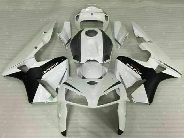 Weiß Schwarz 2005-2006 Honda CBR600RR Motorrad Verkleidung