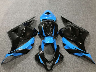 Sky Blau Glänzendes Schwarz 2009-2012 Honda CBR600RR Motorrad Verkleidung
