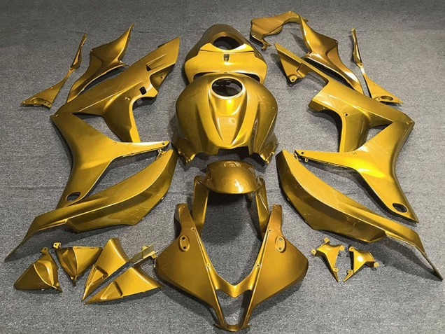 Gold 2007-2008 Honda CBR600RR Motorrad Verkleidung