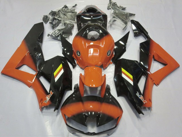 Orange Glänzendes Schwarz Weiß Gelb 2013-2026 Honda CBR600RR Motorrad Verkleidung