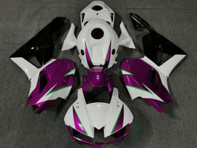 Weiß Rosa Grün Glänzendes Schwarz 2013-2026 Honda CBR600RR Motorrad Verkleidung