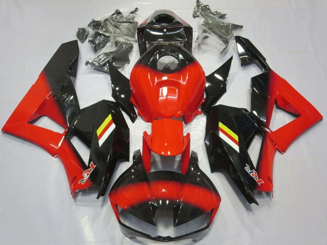 Rot Glänzendes Schwarz Weiß Gelb 2013-2023 Honda CBR600RR Motorrad Verkleidung