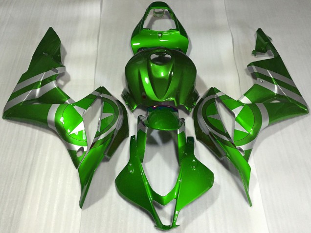 Grün Captain America 2007-2008 Honda CBR600RR Motorrad Verkleidung