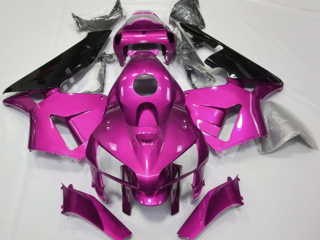 Rosa Schwarz CBR Stil 2005-2006 Honda CBR600RR Motorrad Verkleidung