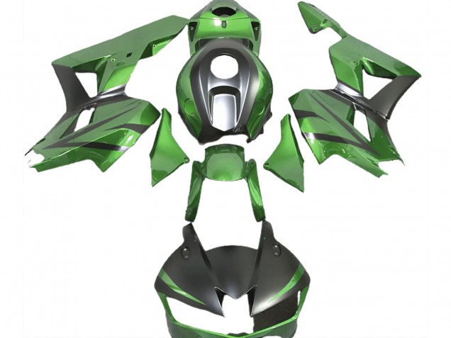 Lizard Grün Matt Schwarz 2013-2026 Honda CBR600RR Motorrad Verkleidung