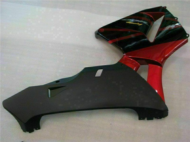 Rot Schwarz 2005-2006 Honda CBR600RR Motorrad Verkleidung